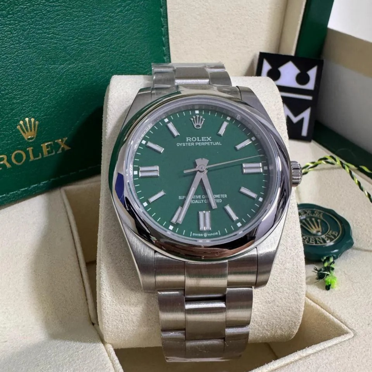 RX Oyster Perpetual 41 – Green Dial