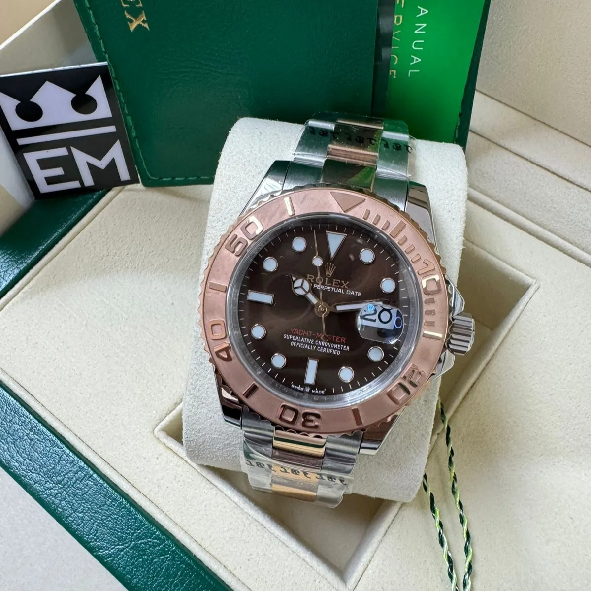 RX Yacht-Master 40 – Brown Dial