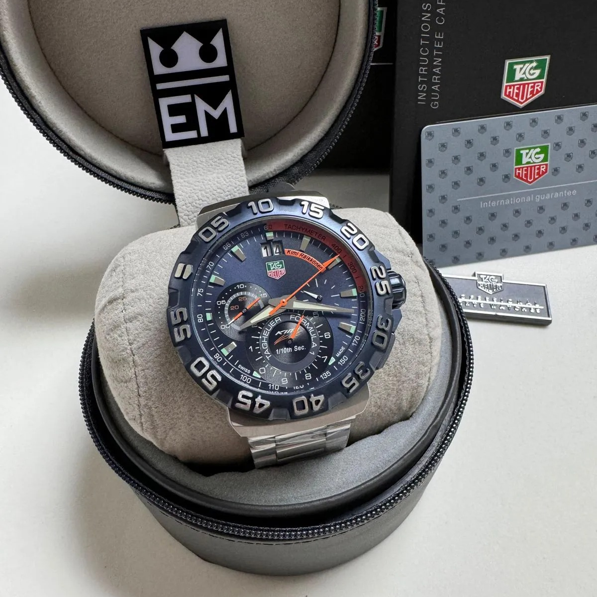 TH Formula 1 Chronograph Black – Kimi Raikkonen Edition