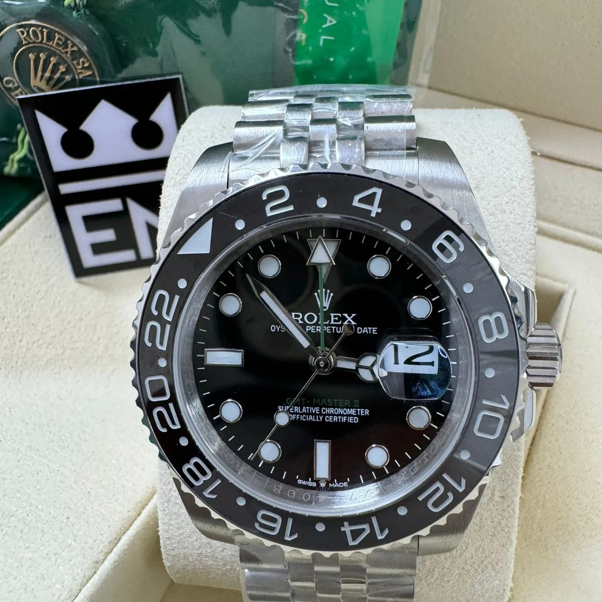 RX GMT-Master II 116710 LN – Black Ceramic – 904L Stainless Steel