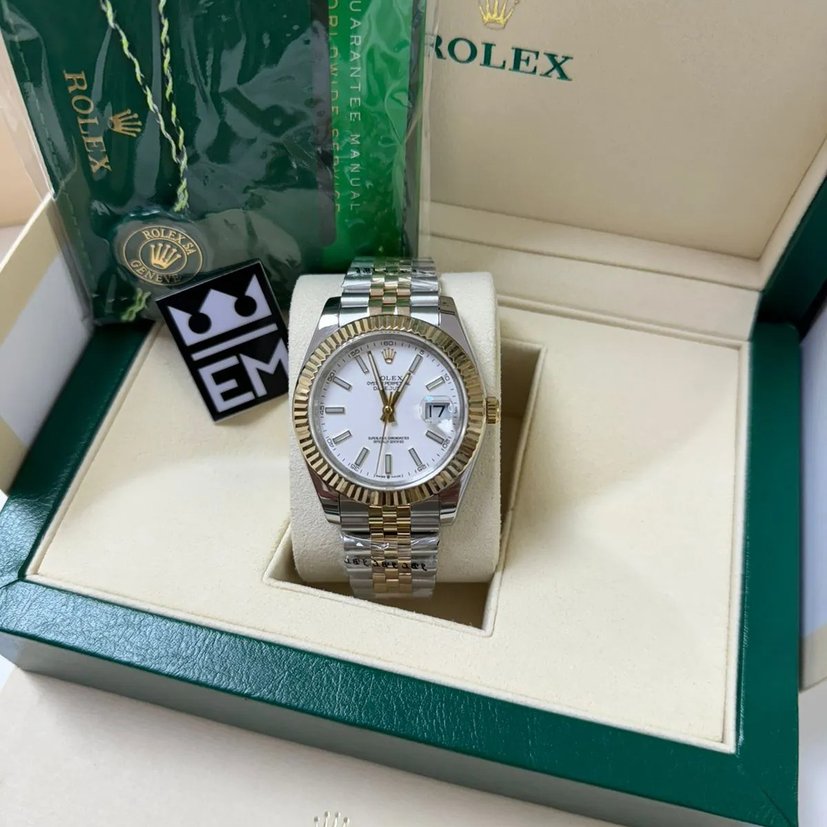 RX Datejust 41 – White Dial