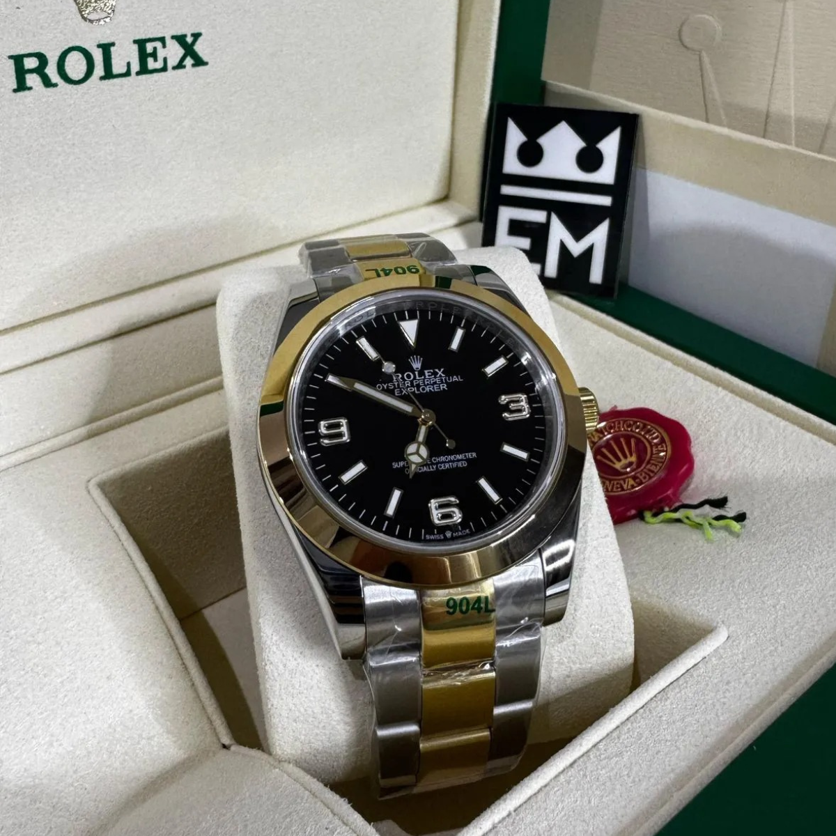RX Explorer – Black Dial – Rolesor