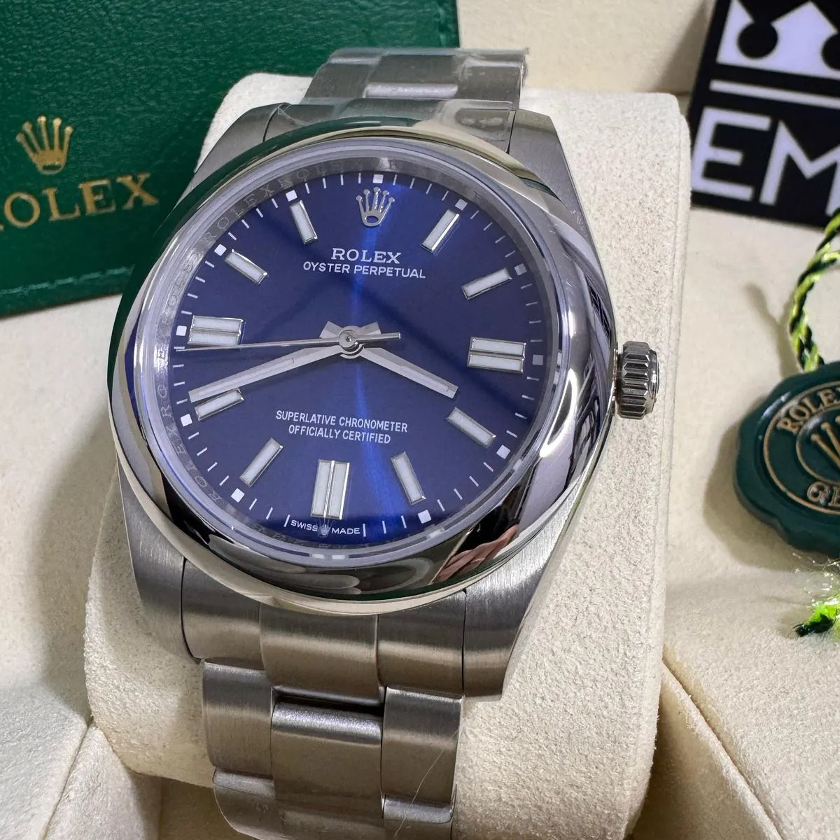 RX Oyster Perpetual 36 – Blue Dial