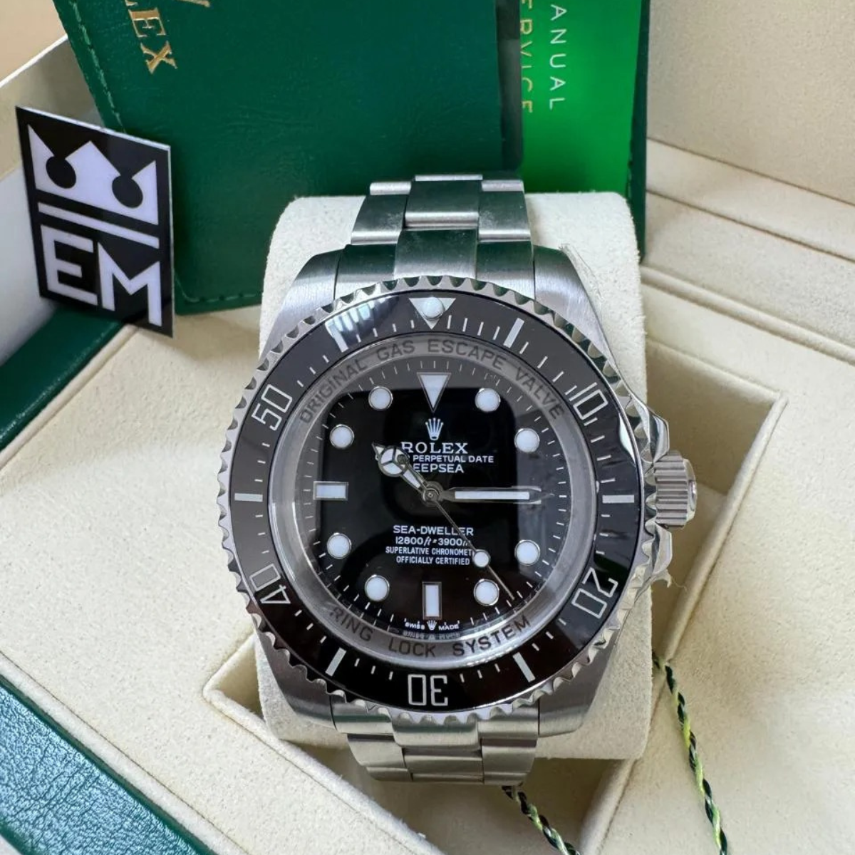 RX Sea-Dweller Deepsea – Black Dial