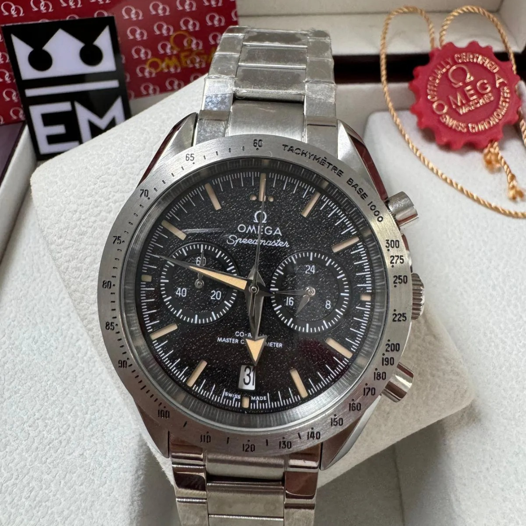 Speedmaster Dark Vintage Steel