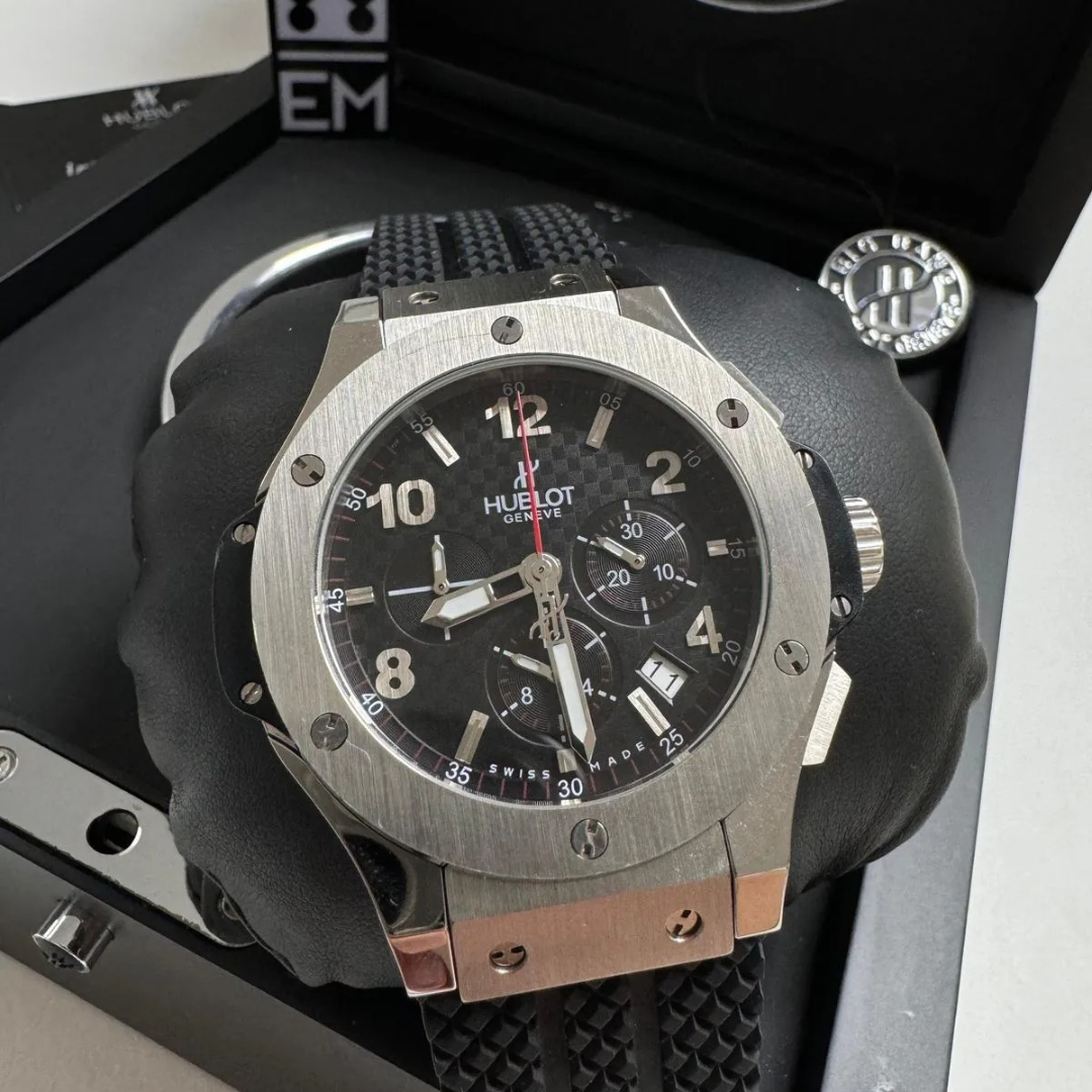 Big Bang Classic Silver Carbon