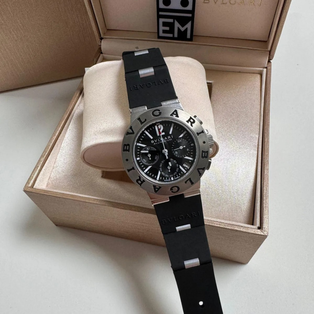 Aluminium Chronograph Black