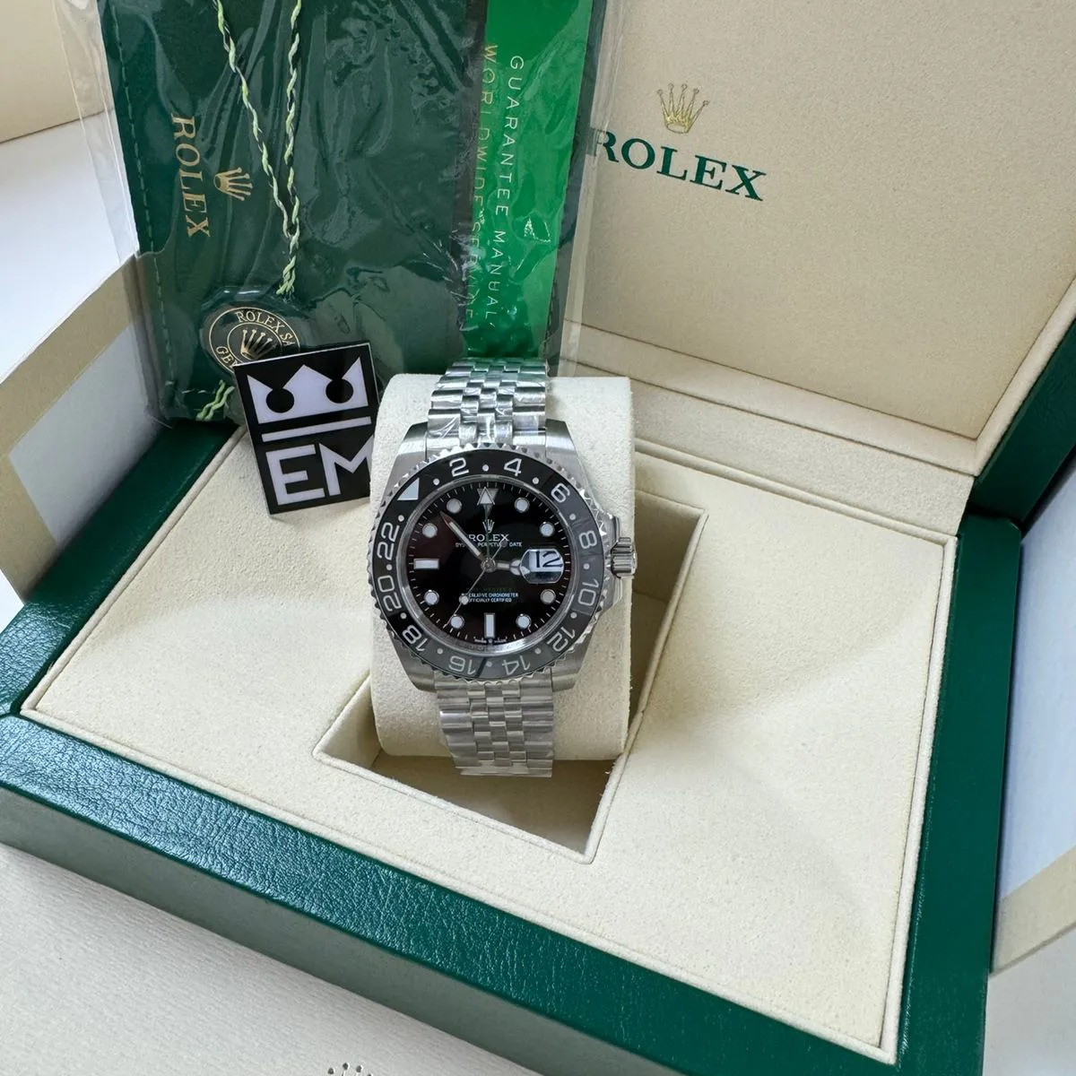 RX GMT-Master II 116710 LN – Black Ceramic – 904L Stainless Steel