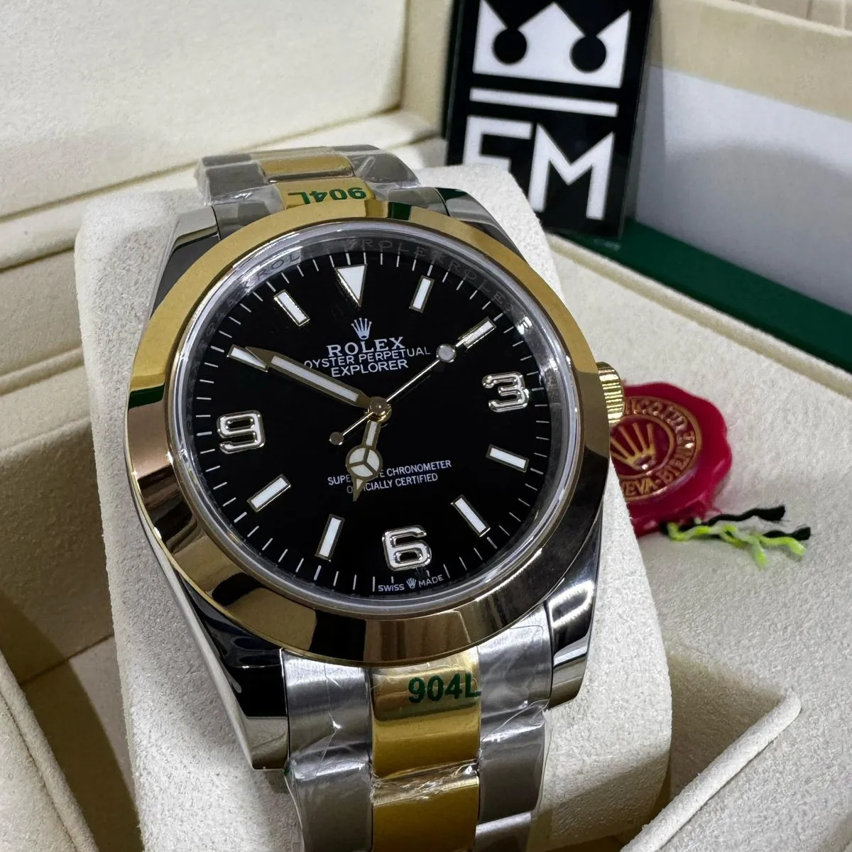 RX Explorer – Black Dial – Rolesor