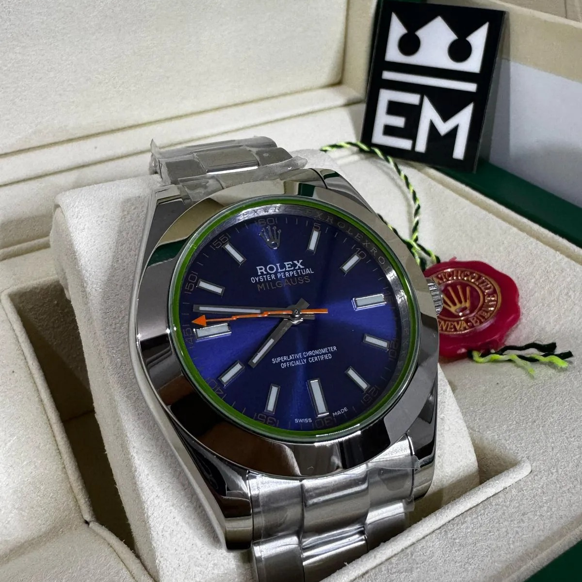 RX Milgauss – Blue Dial