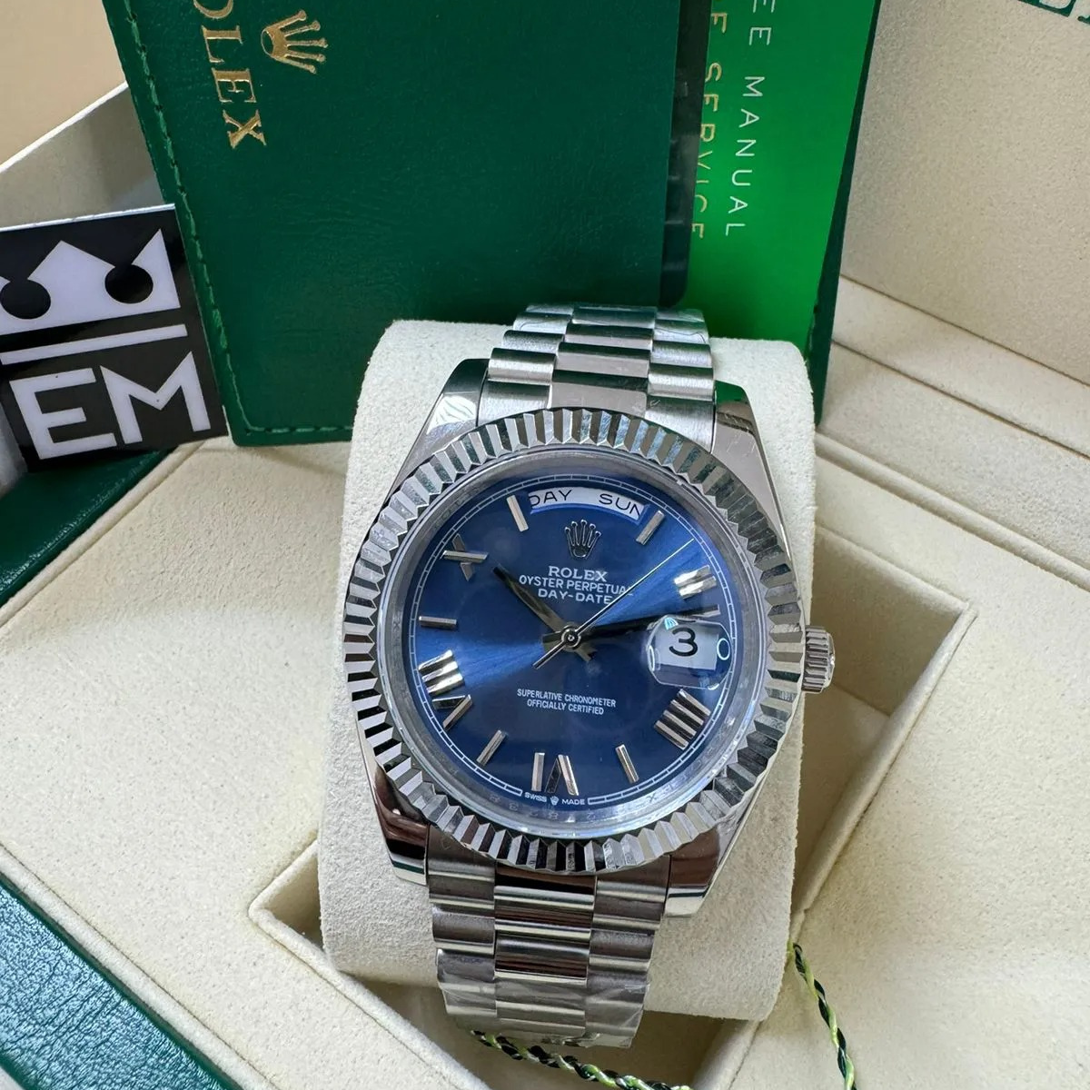 RX Day-Date 40 – Blue Dial