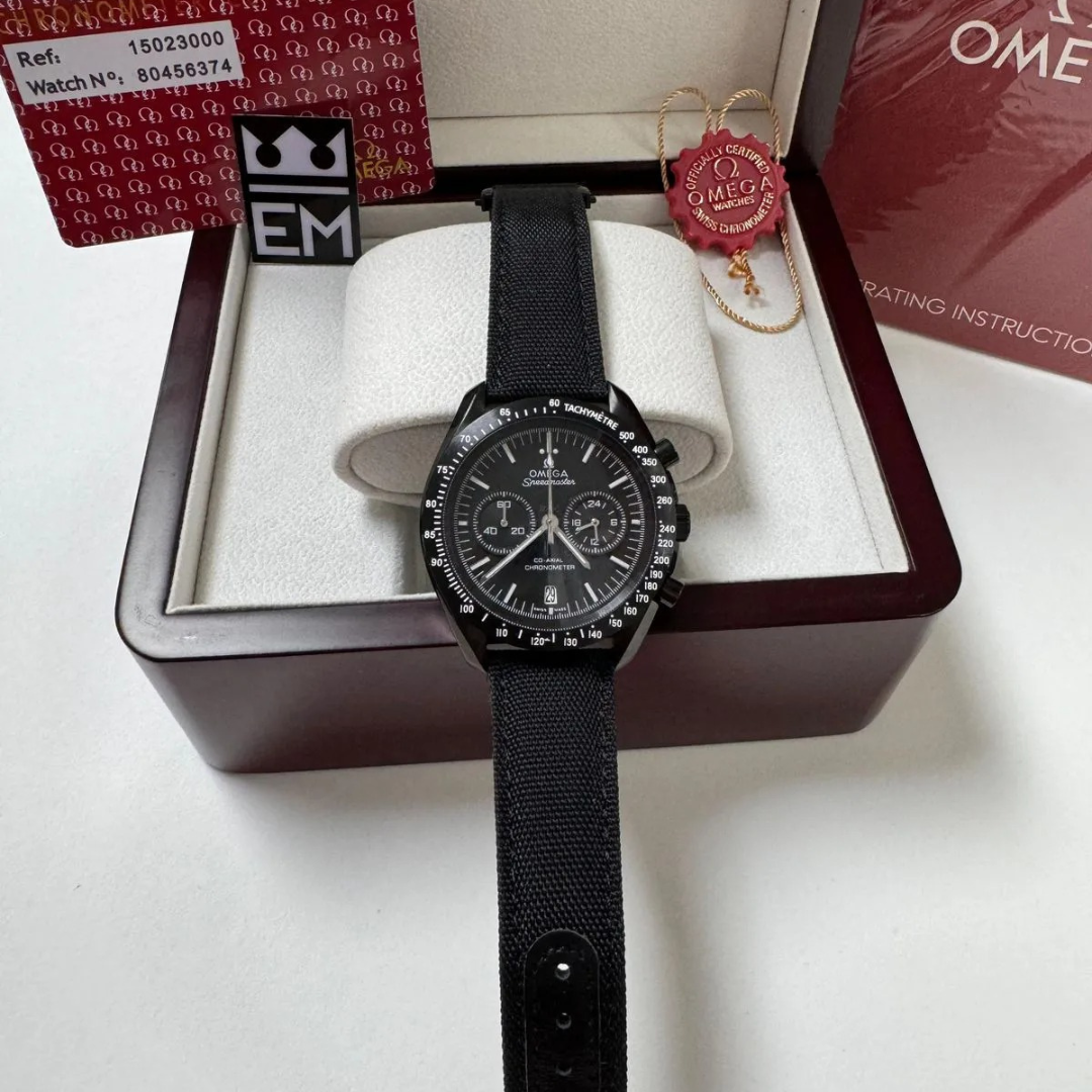 Speedmaster “Dark Side of the Moon” – Black Nylon Strap