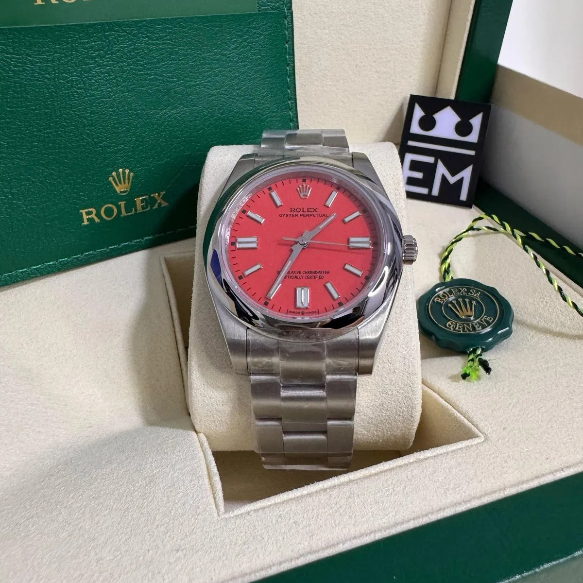 RX Oyster Perpetual 36 – Red Dial