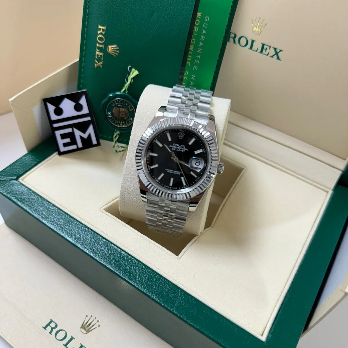 RX Datejust 41 – Black Dial