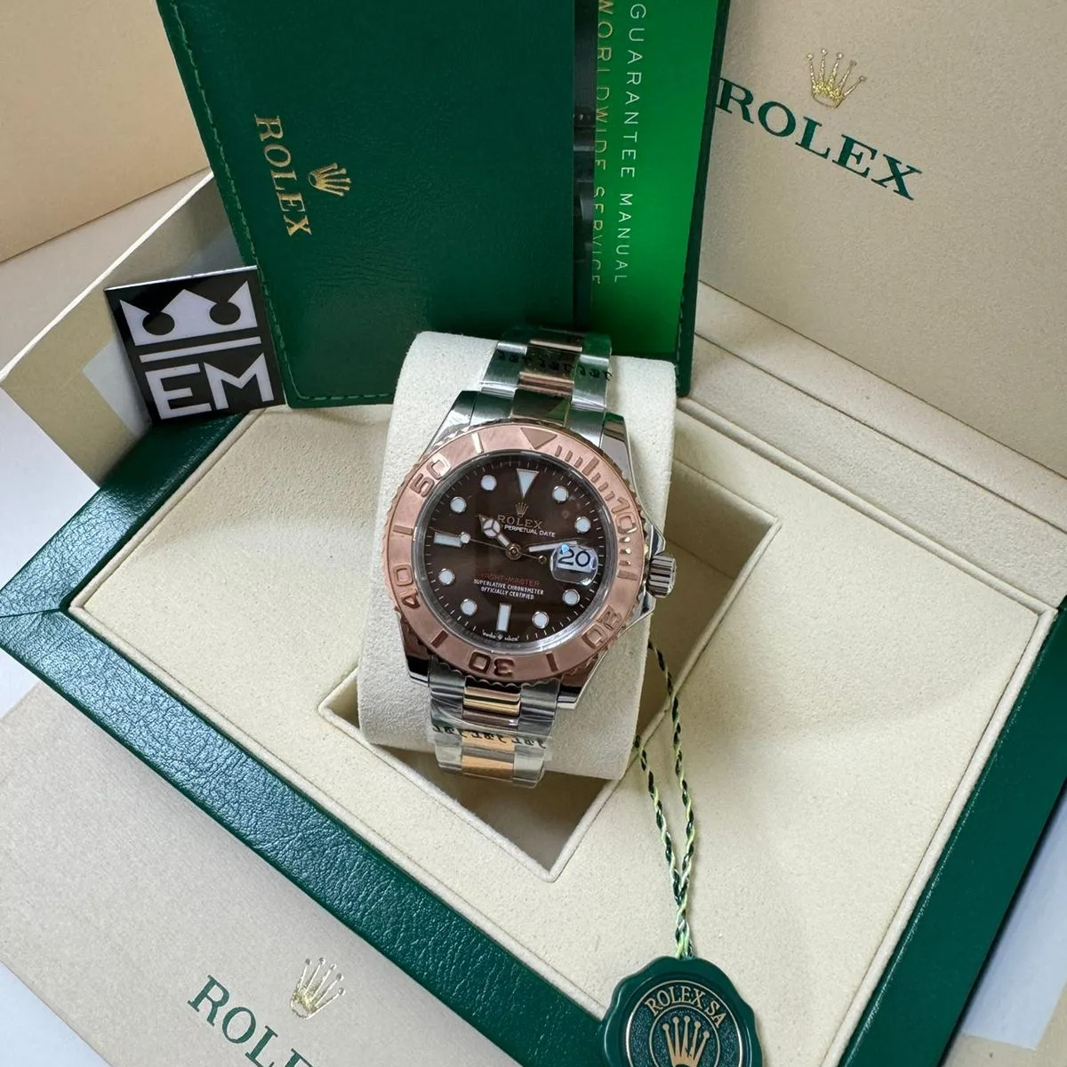 RX Yacht-Master 40 – Brown Dial