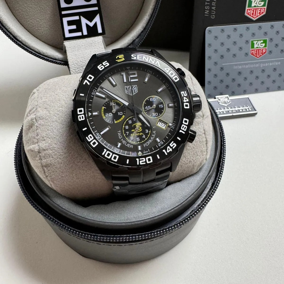 TH Formula 1 Senna Chronograph Black Gray