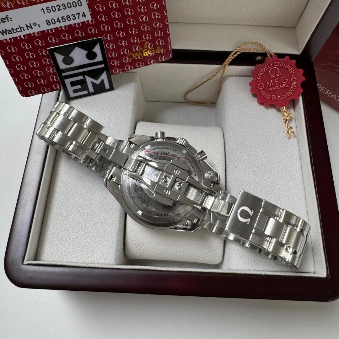 Speedmaster “Co-Axial Master Chronometer” – White Dial | Stainless Steel Bracelet