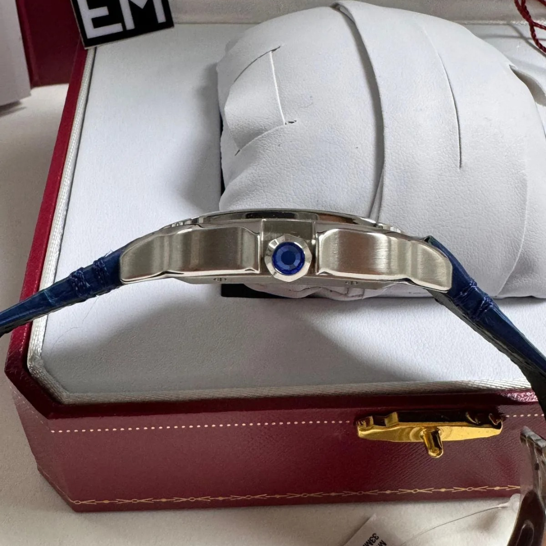 CRT Santos Automatic Blue Leather