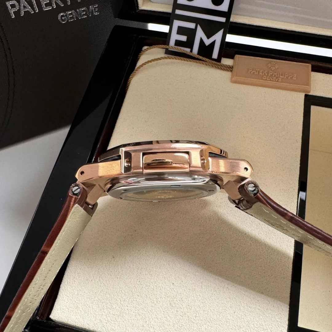 PP Nautilus Rose Gold Brown Automatic