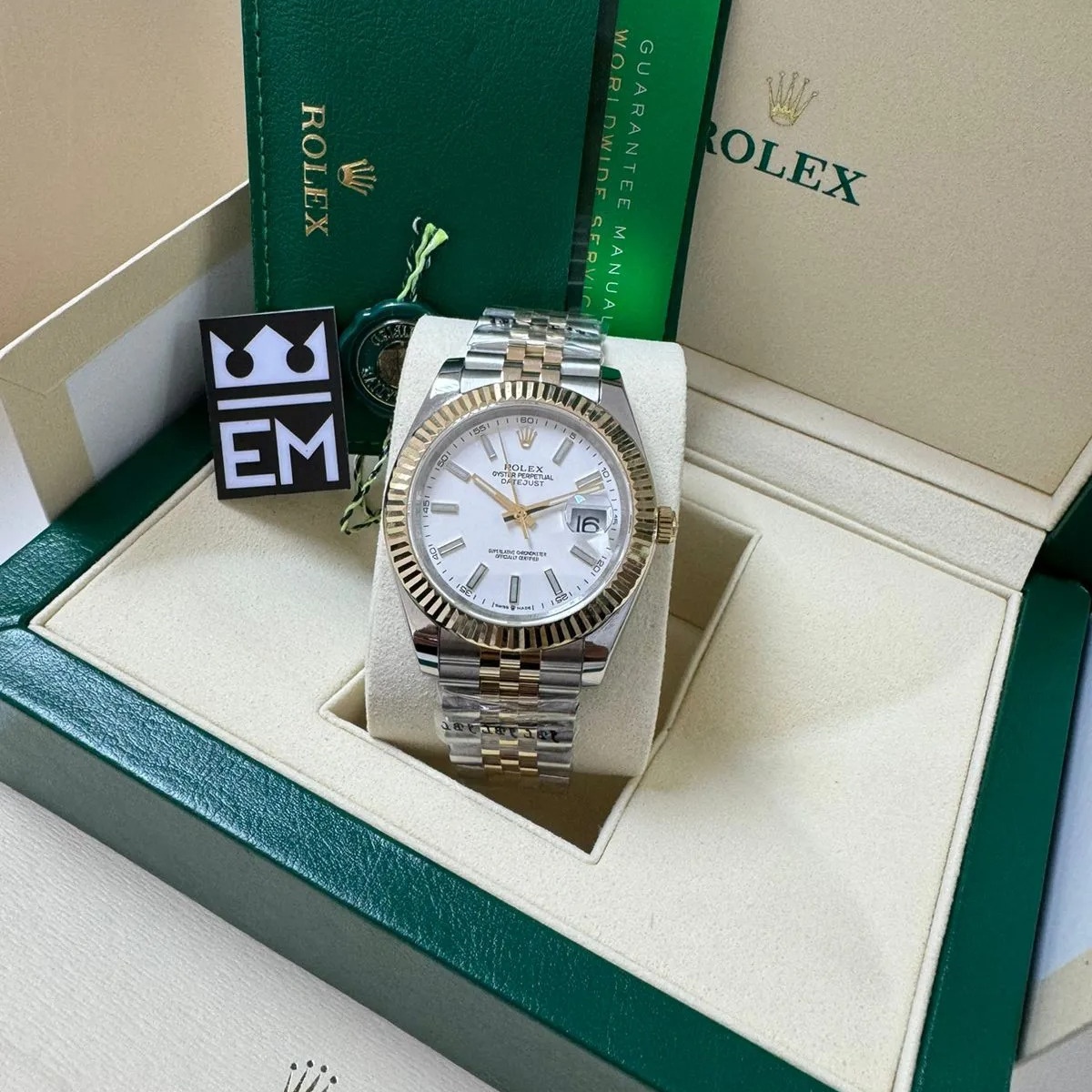 RX Datejust 41 – White Dial
