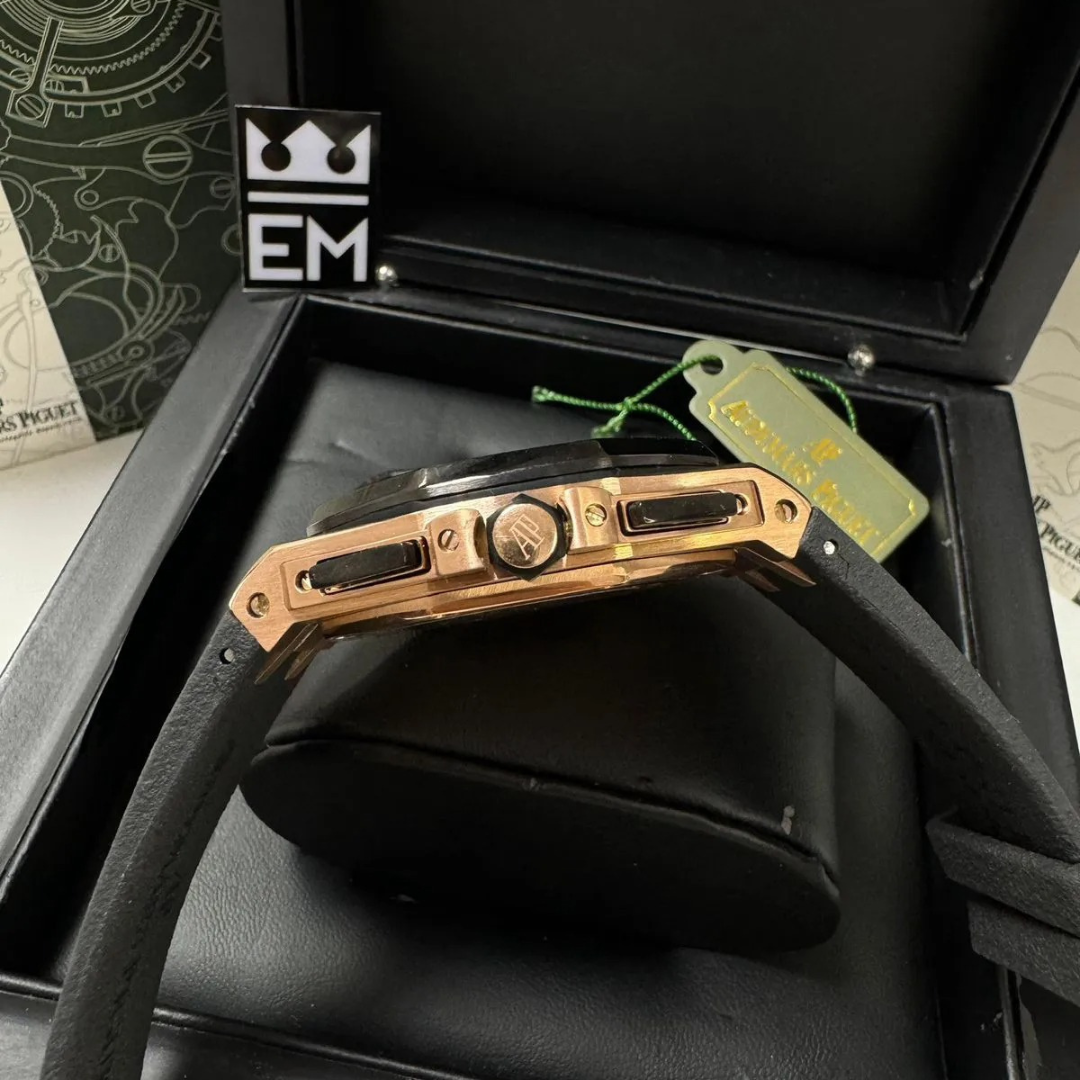 AP Royal Oak Offshore Chronograph Rose Gold/Black – 44 mm