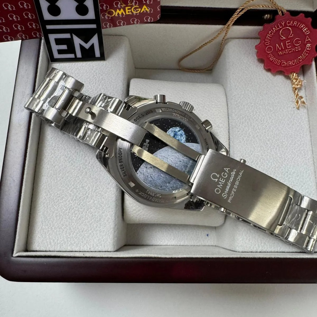 Speedmaster “Apollo 11 Anniversary Edition” – White Dial | Stainless Steel Bracelet