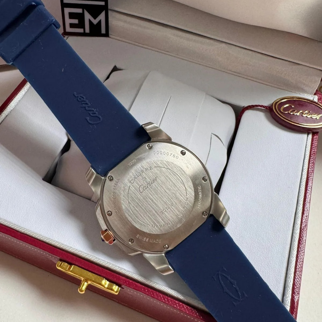 CRT Calibre de Cartier Blue Gold – Automatic
