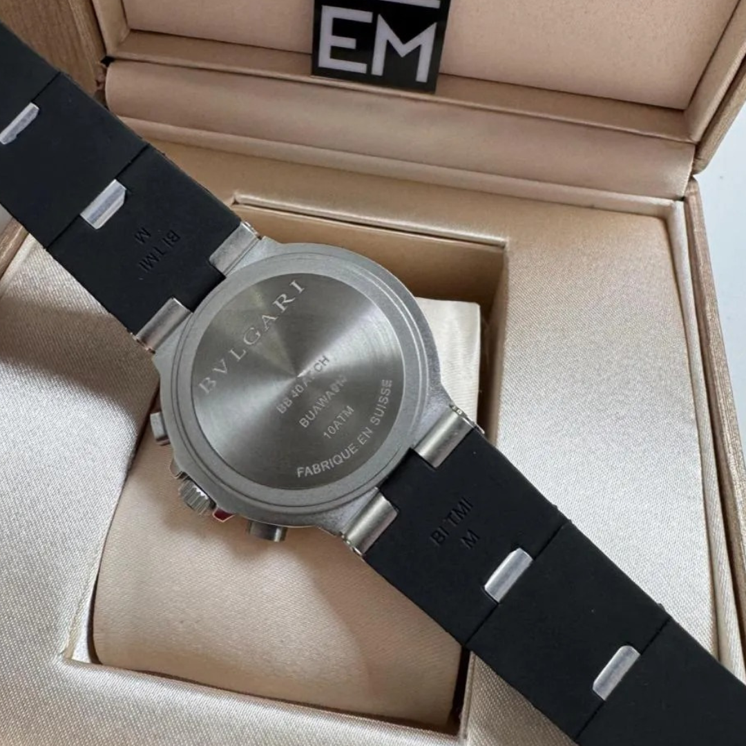 Aluminium Chronograph Black