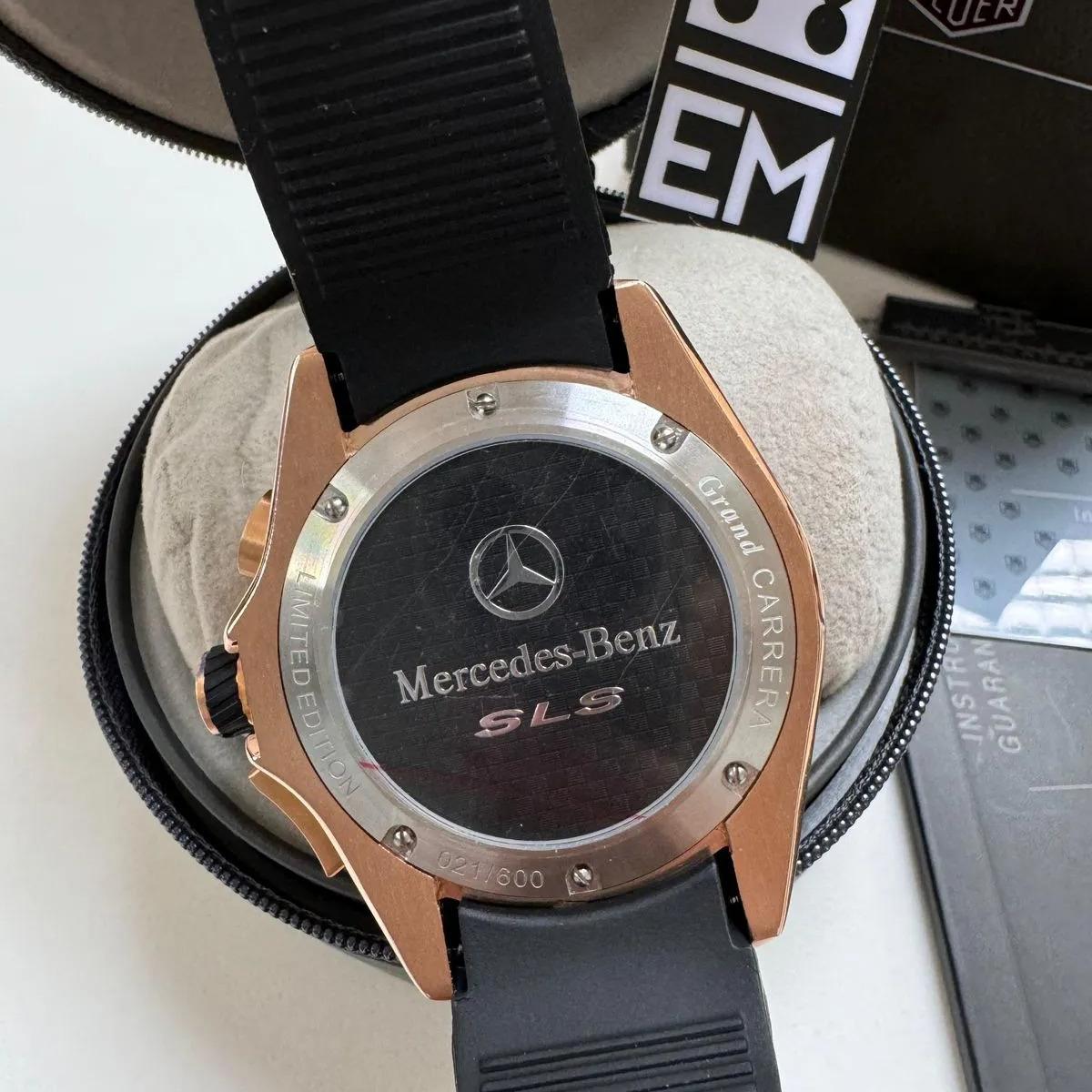 TH Grand Carrera Mikrotimer – Rose Gold Black