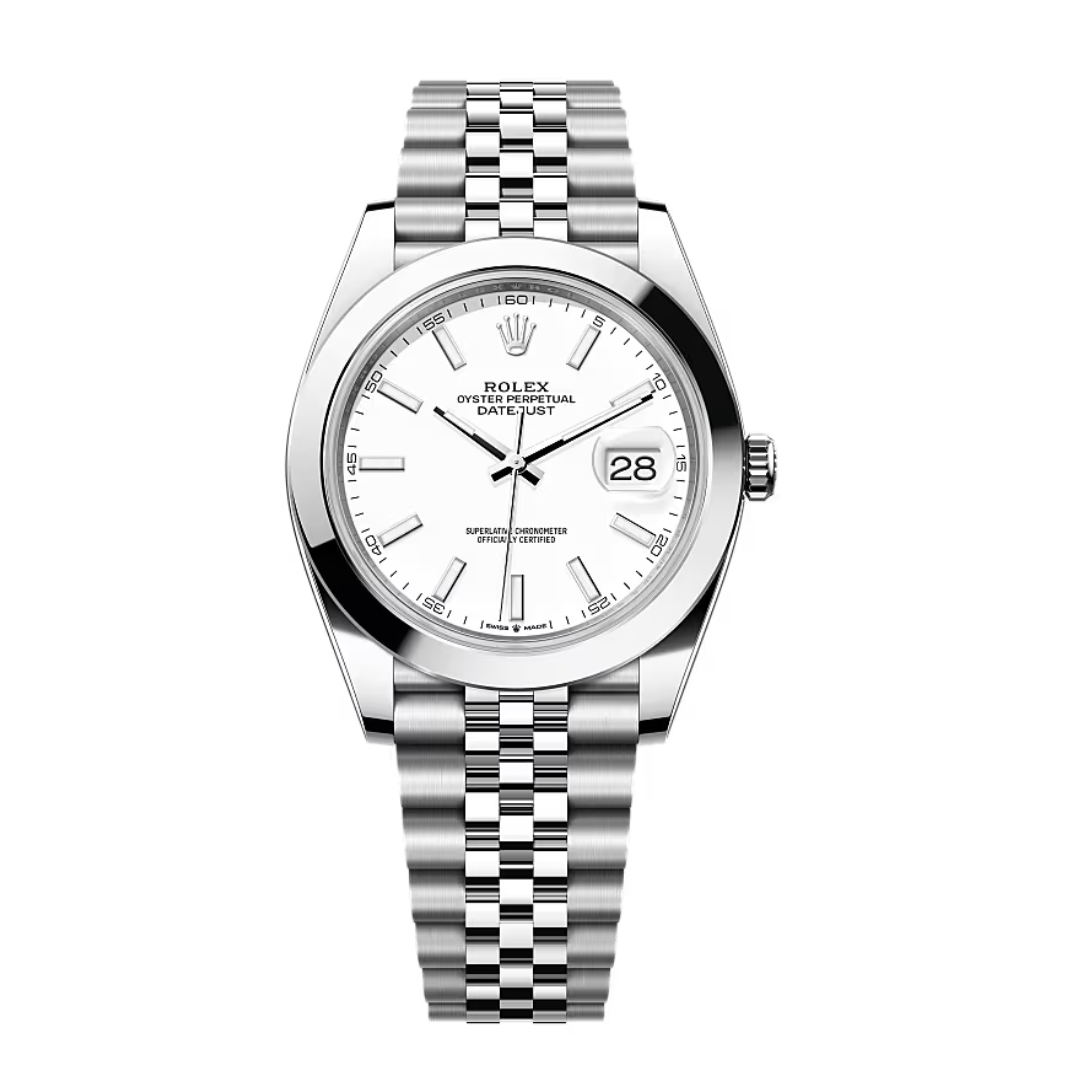 RX Datejust 41 – White Dial