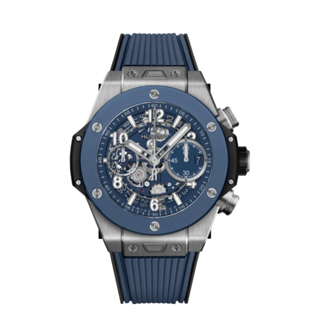 Big Bang Unico Blue Titan Skeleton