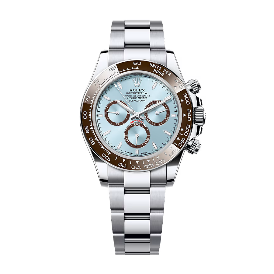 RX Daytona – Ice Blue Dial – Brown Ceramic Bezel