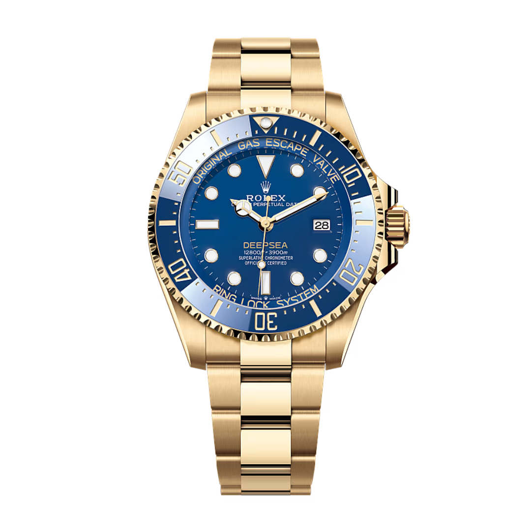 RX Submariner 40 – Blue Dial – Yellow Gold