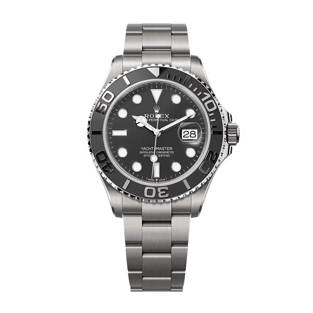 RX Yacht-Master 42 – Titan – Black Dial