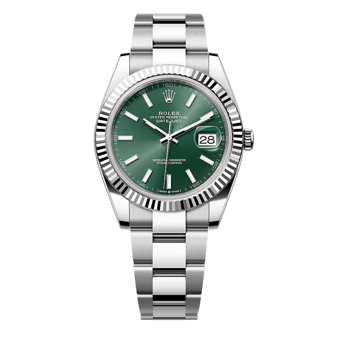 RX Datejust 41 – Green Dial