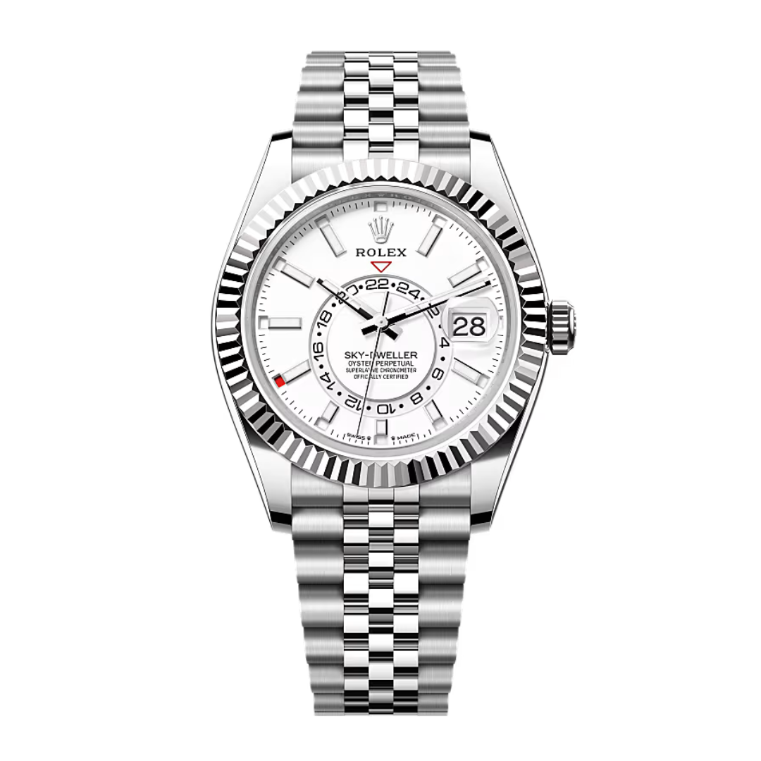 RX Sky-Dweller – White Dial