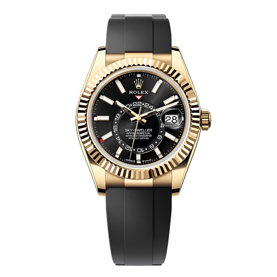 RX Sky-Dweller 42 – Black Dial – Oysterflex