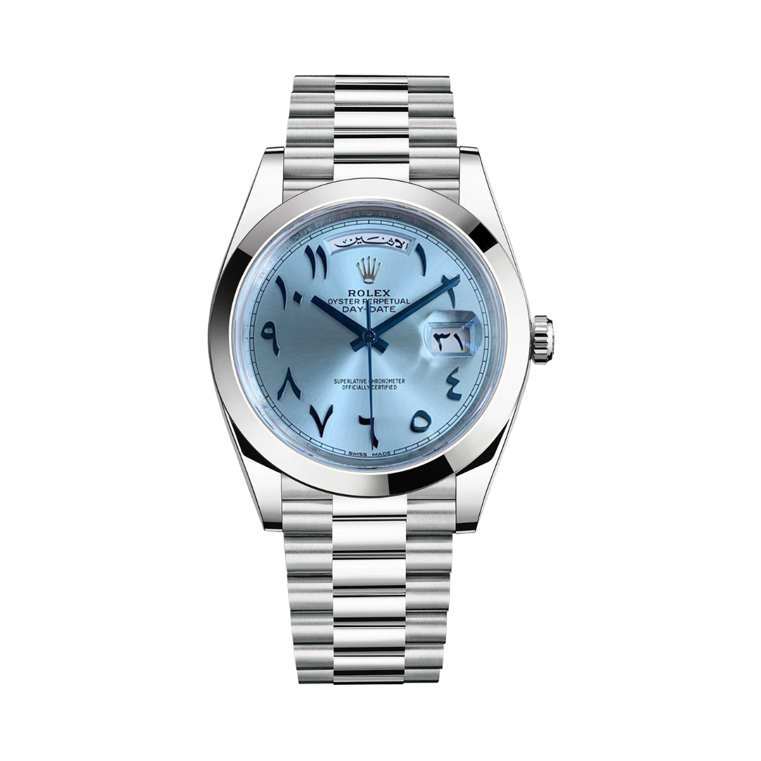 RX Day-Date 40 – Ice-Blue Dial