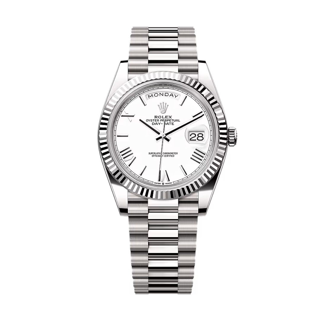 RX Day-Date 40 – Silver Dial