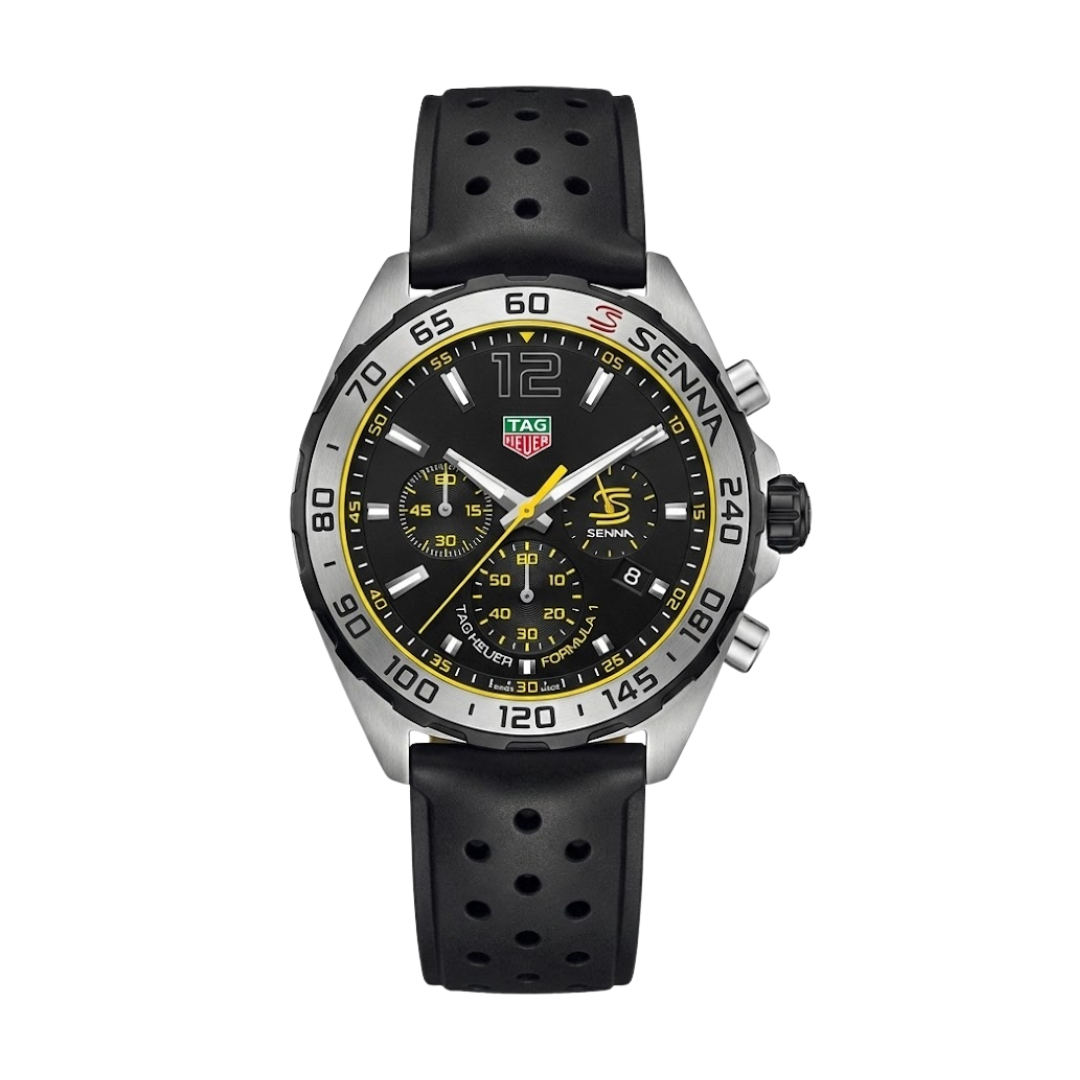 TH Formula 1 Senna Edition – Black/Yellow | Sport Strap