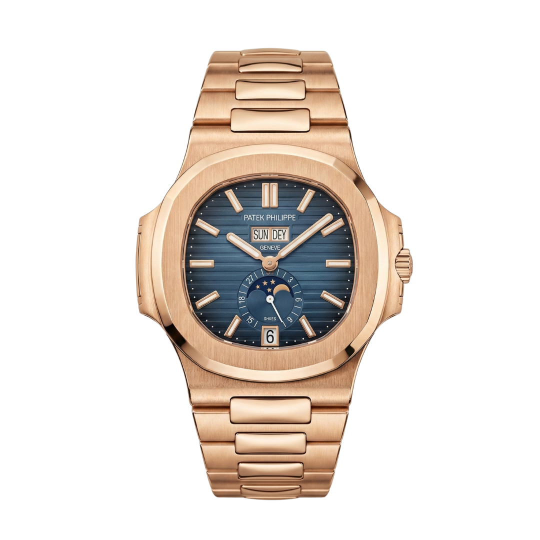 PP Nautilus Rose Gold – Automatic with Full Calendar