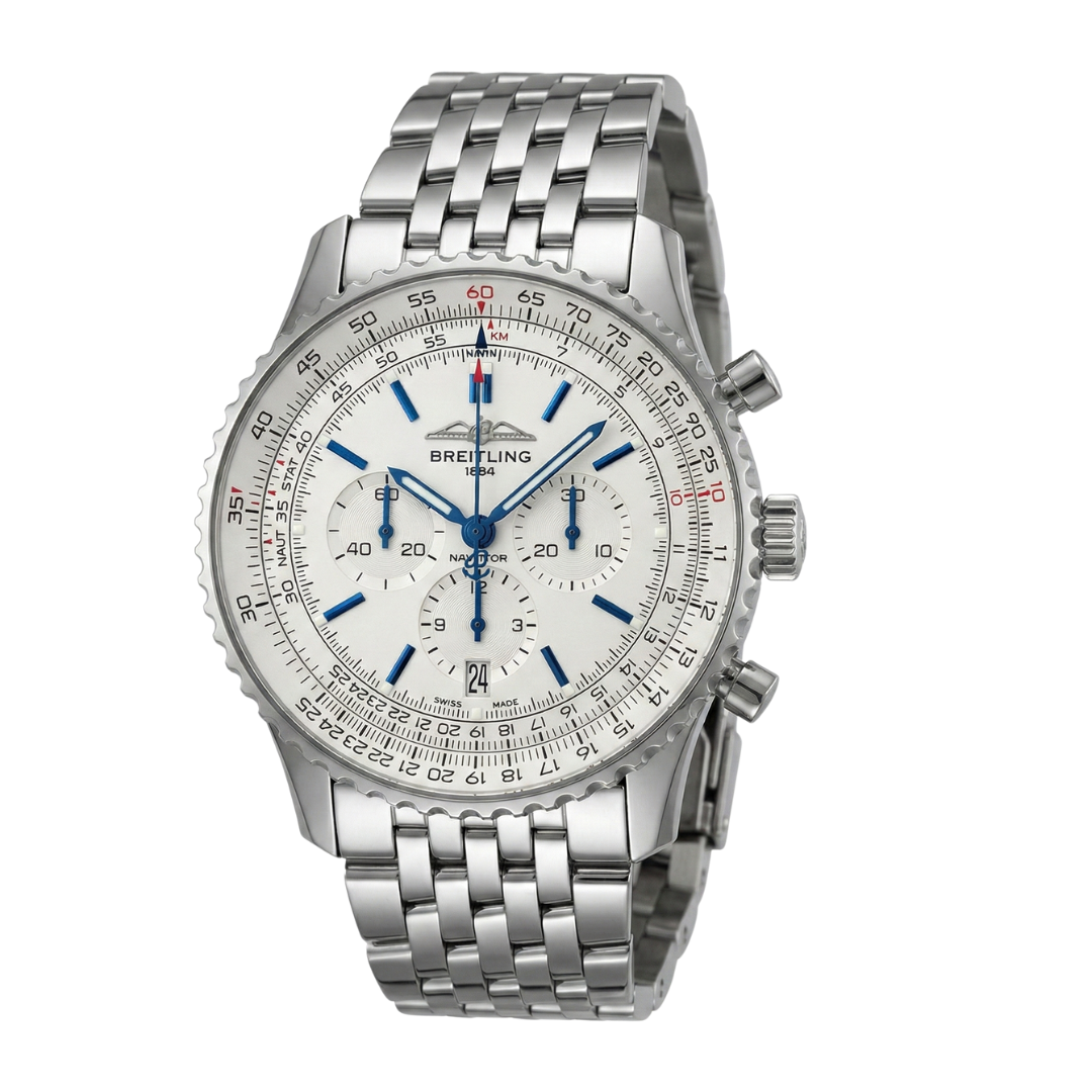 Navitimer Silver Stainless Steel