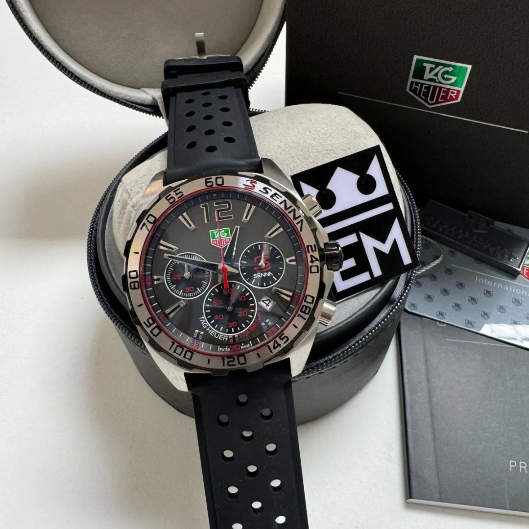 TH Formula 1 Senna Edition – Black/Red | Sport Strap