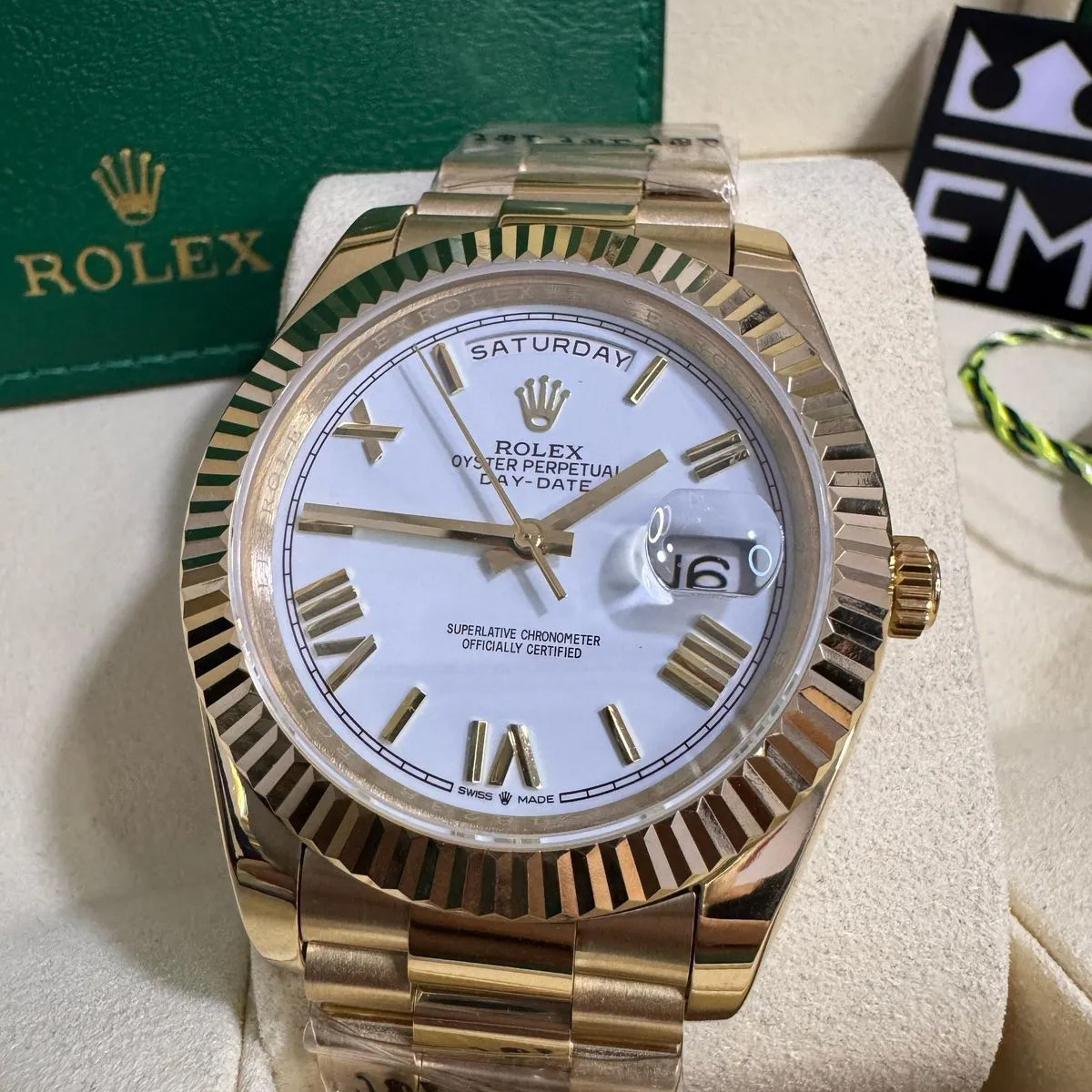 RX Day-Date 36 – White Dial