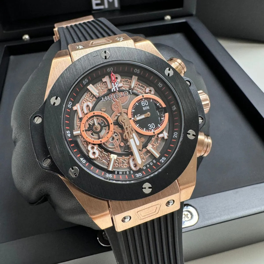 Big Bang Unico Rosé/Skeleton Dial.
