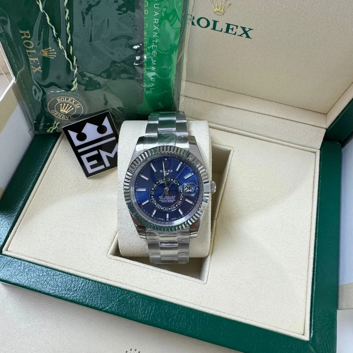 RX Sky-Dweller – Blue Dial