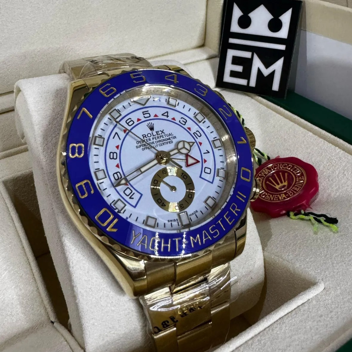 RX Yacht-Master II – Gold Blue Dial / Blue Bezel