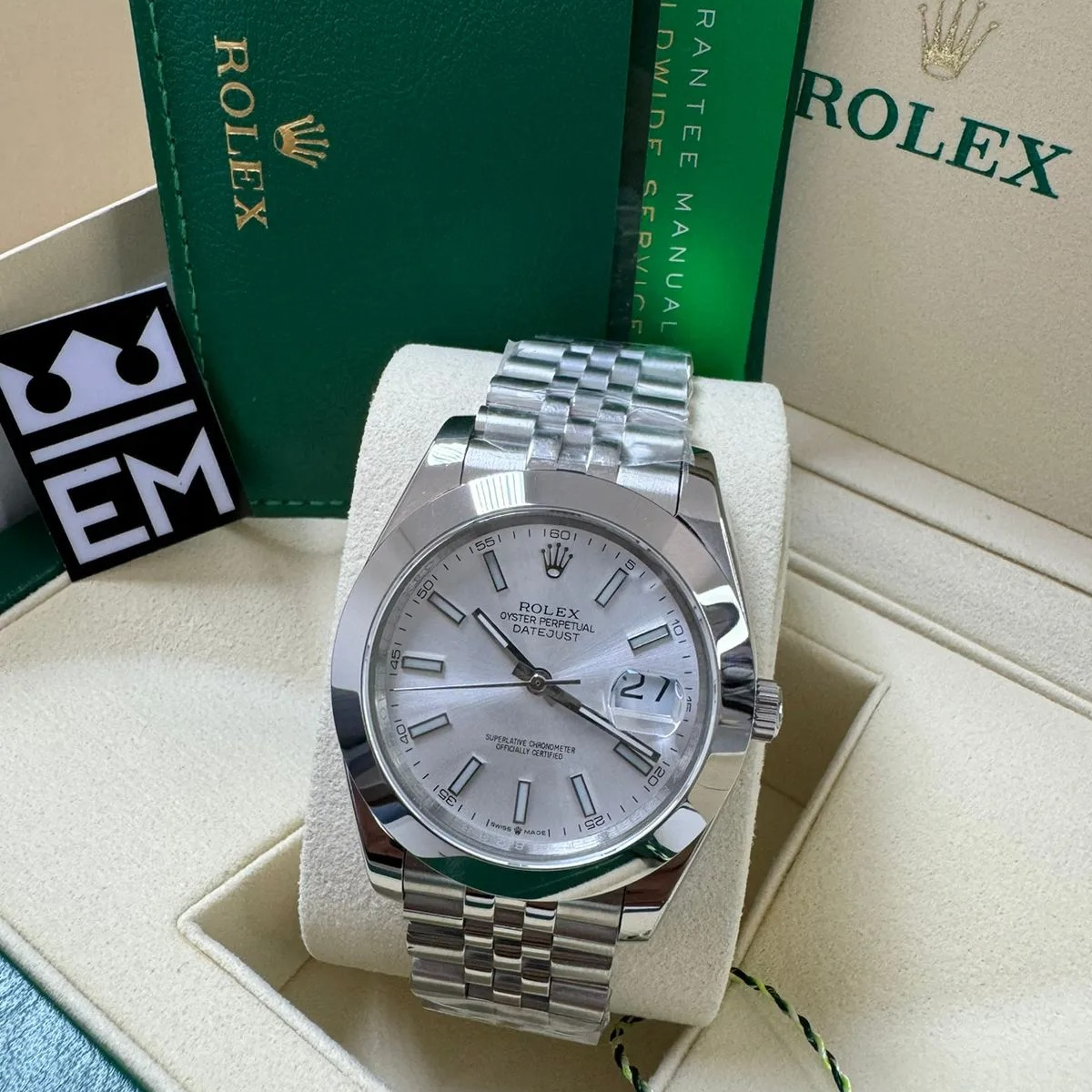 RX Datejust 41 – White Dial