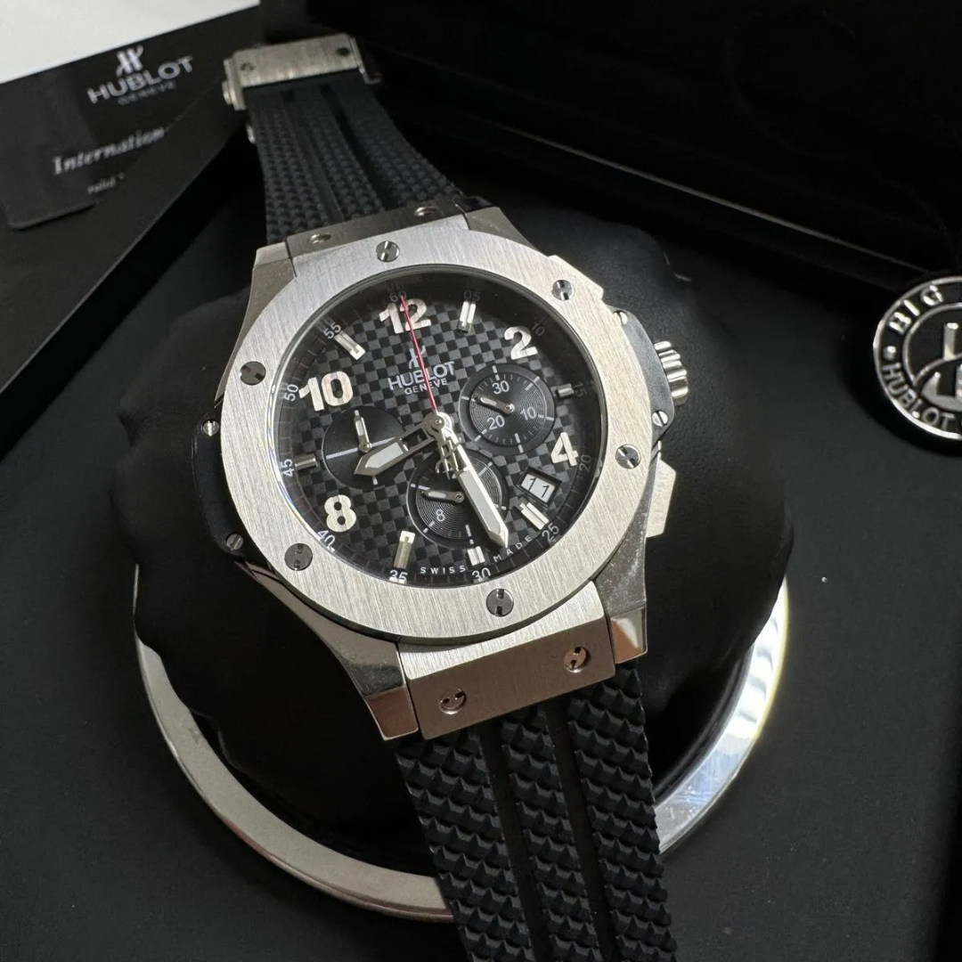 Big Bang Classic Silver Carbon