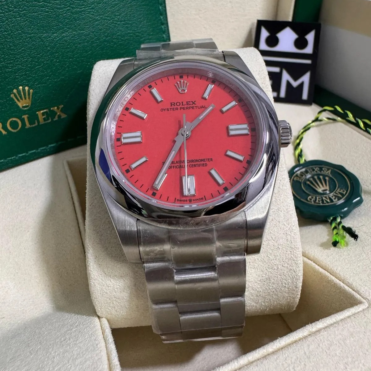 RX Oyster Perpetual 36 – Red Dial